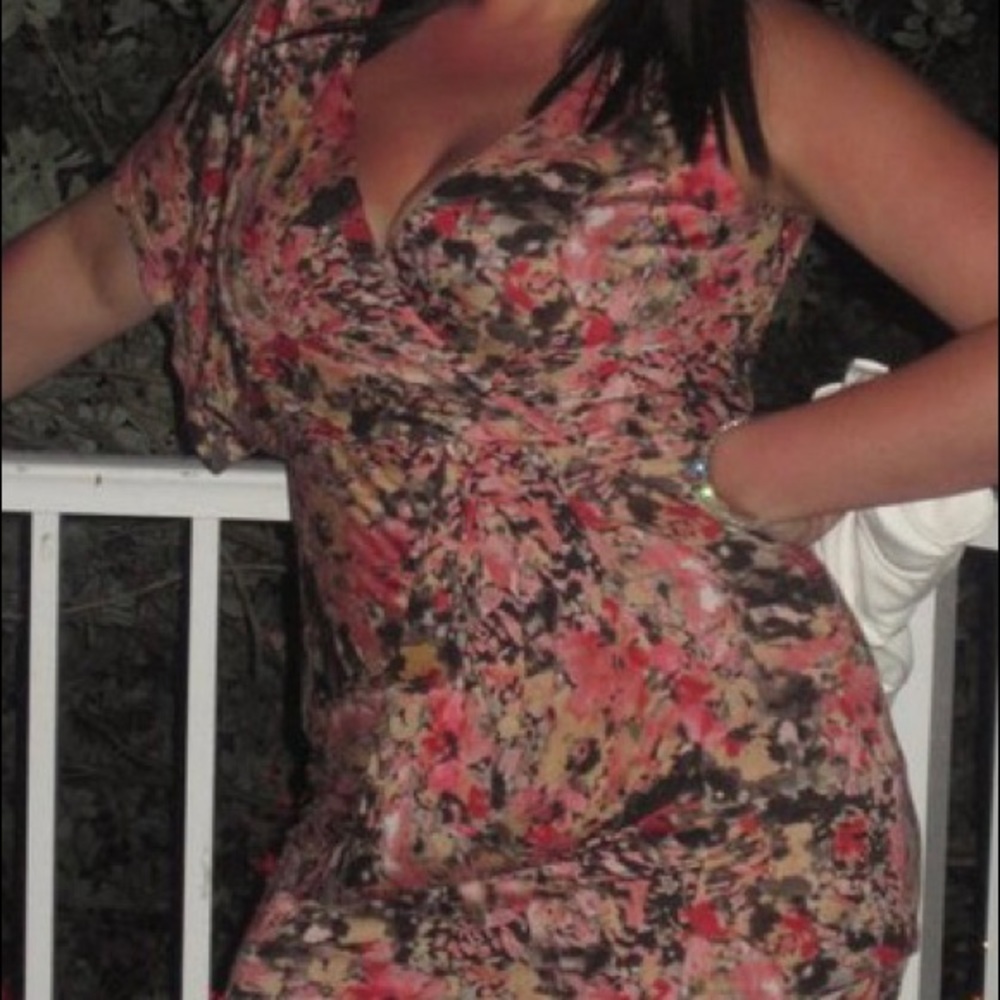 Bebe Floral Dress